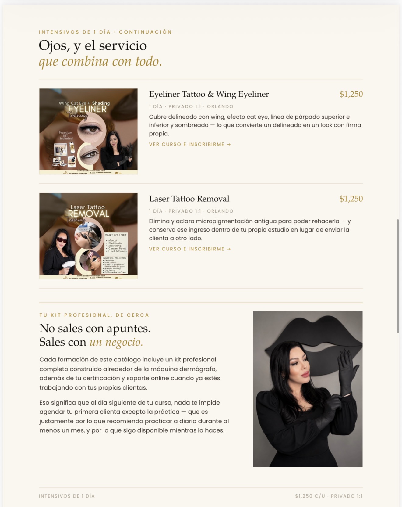 Eyeliner y remoción láser de tatuajes