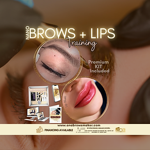 nano brows and lip blush training